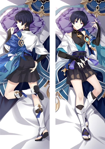 Wanderer / Genshin Impact / Body Pillow Cover - PillowHub 50x150 PEACH SKIN