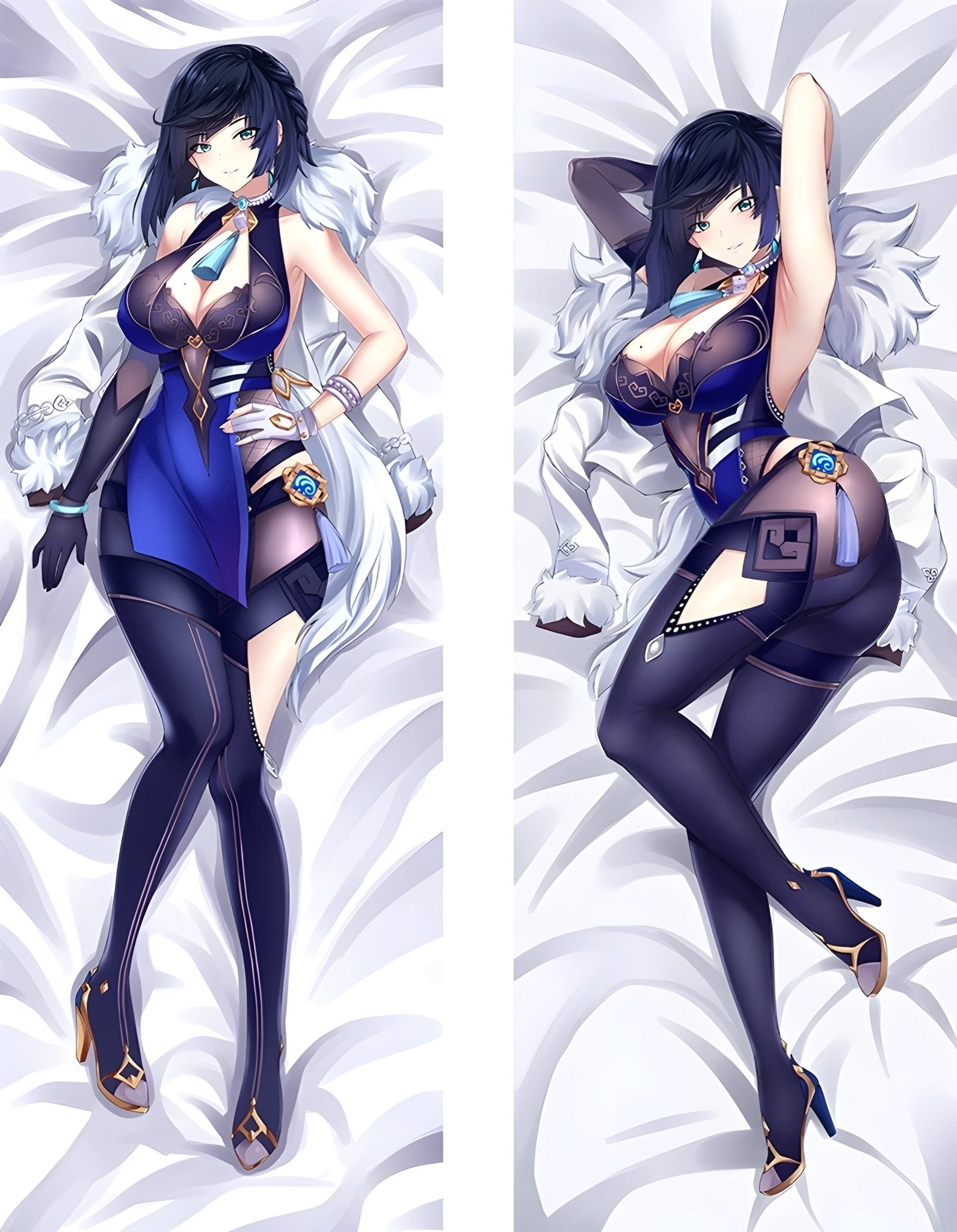 Yelan Genshin Impact Pillow Cover