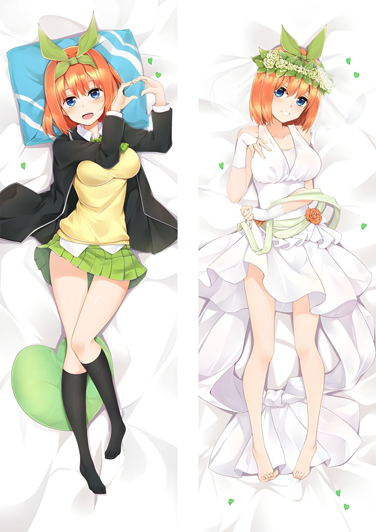 Yotsuba Nakano Quintuplets Pillow Cover