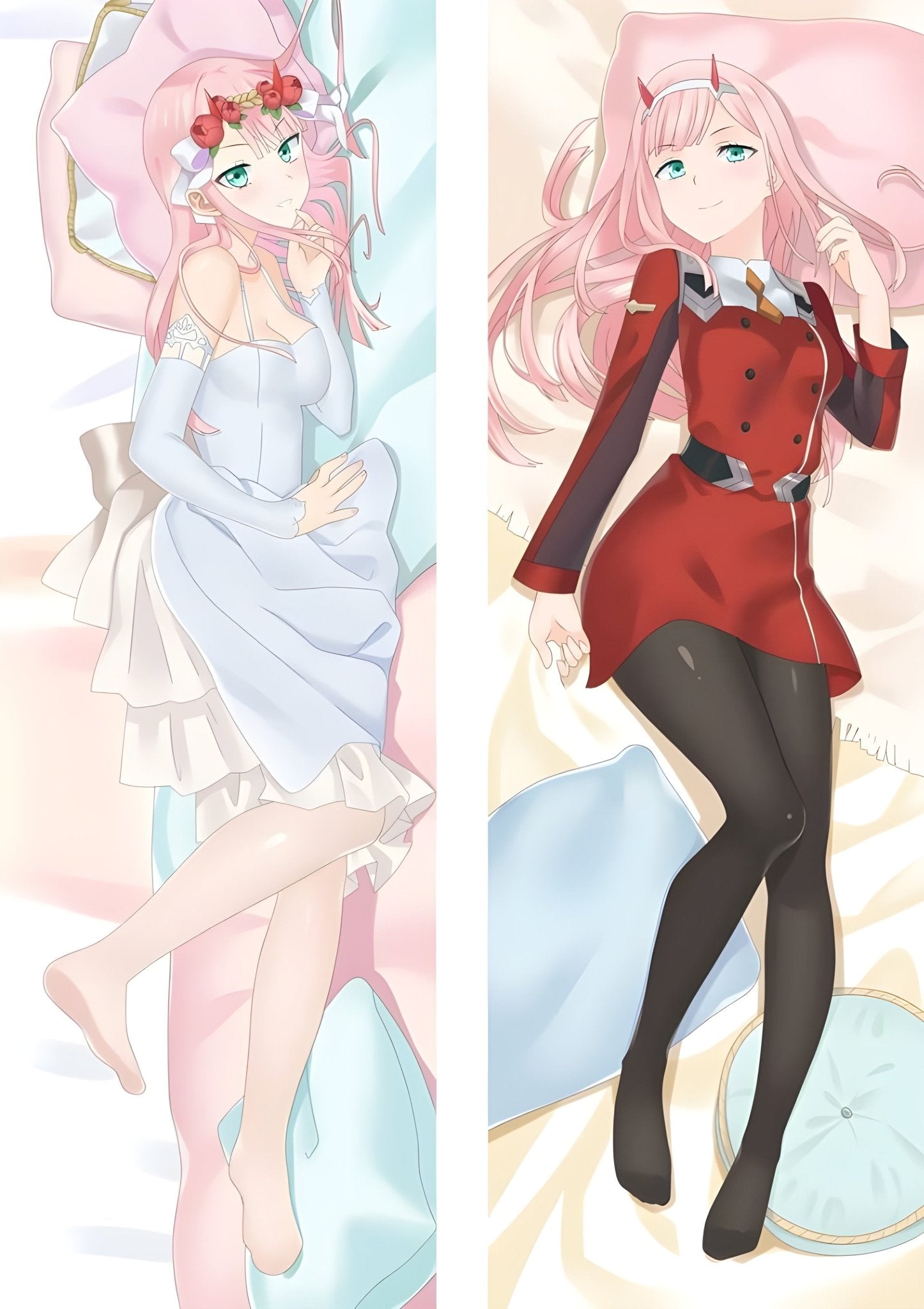 Anime body pillow zero two best sale